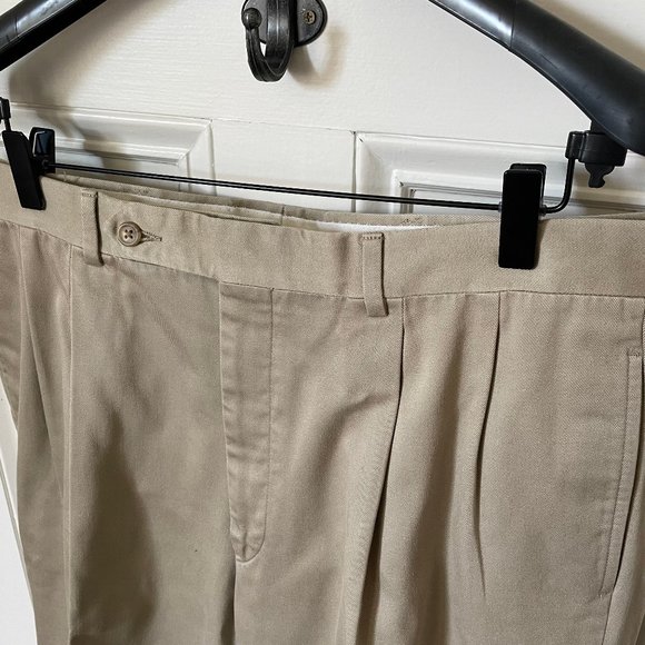 Corbin Cream Twill Men's Pants, Size 36.5 (based off flat measurement) - Picture 5 of 13